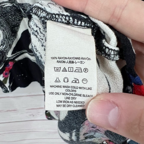 Free People Drift Away Boho High Collar Cold Shoulder Modern Swing Tunic Dress - Picture 11 of 13